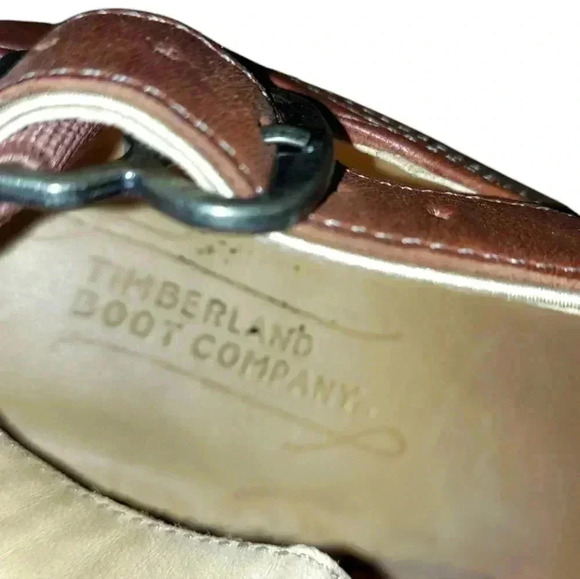 Timberland Boot Company  Leather Marge Slingback Chunky Bootie - Picture 8 of 9